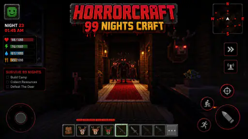 HORRORCRAFT: 99 NIGHTS CRAFT screenshot