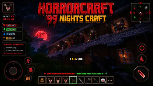 HORRORCRAFT: 99 NIGHTS CRAFT screenshot