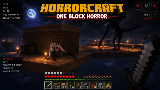 HORRORCRAFT: One Block Horror screenshot
