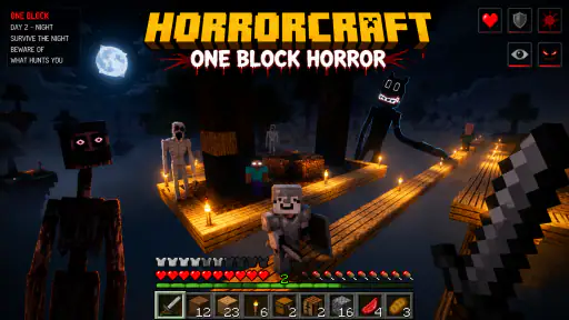 HORRORCRAFT: One Block Horror screenshot