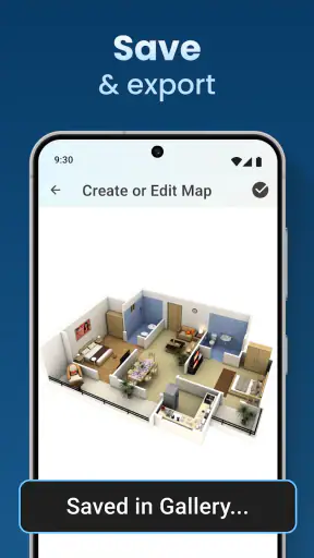 House Design Plan 3D App screenshot