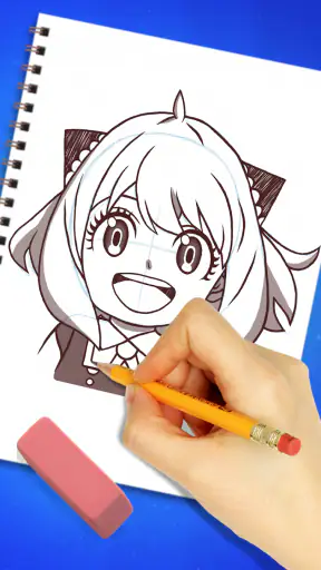 How to draw anime screenshot