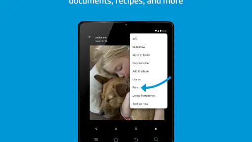 HP Print Service Plugin screenshot