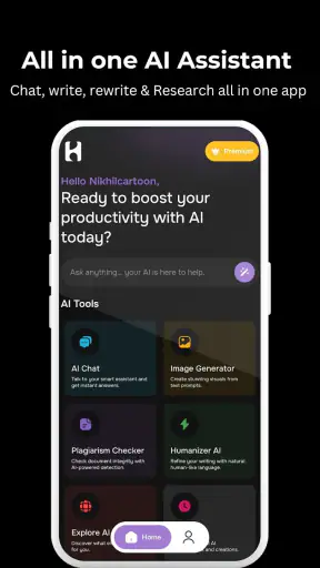 Humbot: AI Chat & Humanizer screenshot