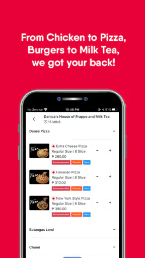 HungryBear - Food Delivery App screenshot
