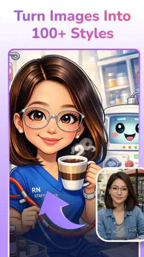 Hypix : AI Photo Video Maker screenshot