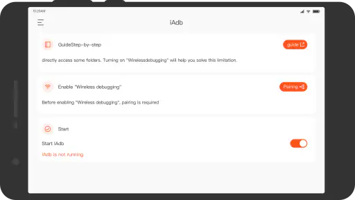 iAdb screenshot