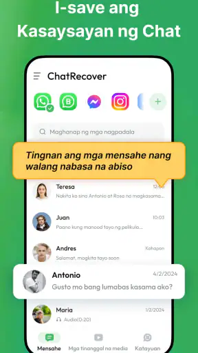 Ibalik ang tanggal na mensahe screenshot