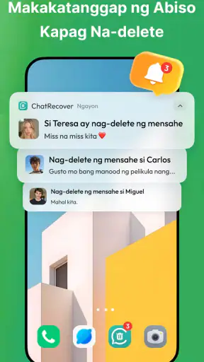 Ibalik ang tanggal na mensahe screenshot