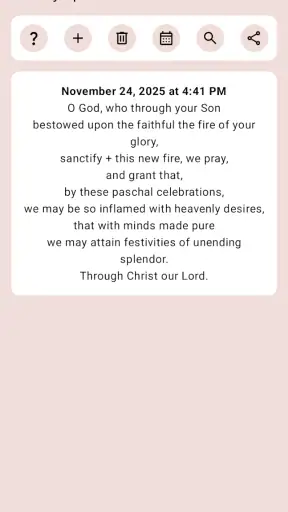 iBreviary screenshot