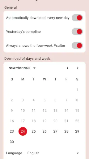 iBreviary screenshot