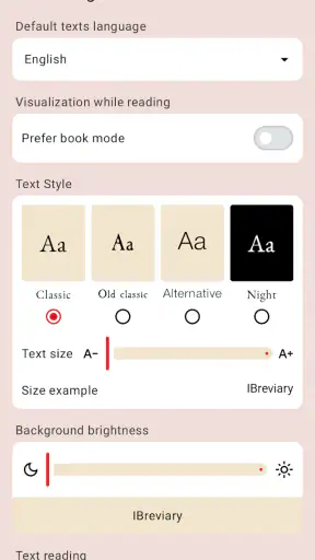 iBreviary screenshot