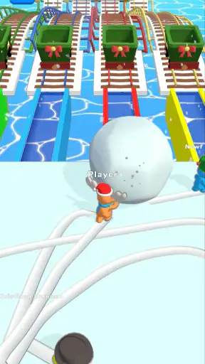Ice Runner Battle: Snow Race screenshot