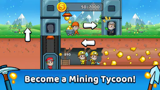 Idle Miner Tycoon: Gold Games screenshot