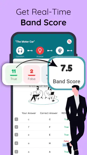 IELTS Practice Test screenshot