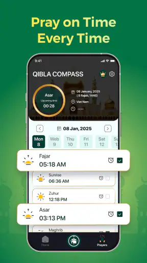 ImanHub: Qibla, Quran & Dua screenshot