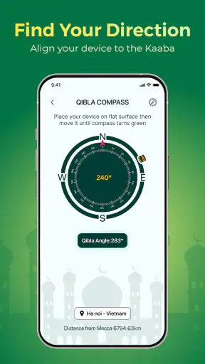 ImanHub: Qibla, Quran & Dua screenshot