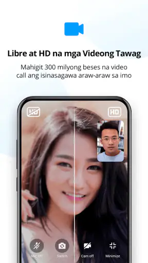 imo video calls and chat screenshot