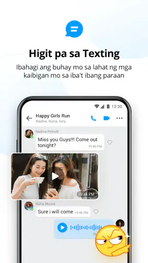 imo video calls and chat screenshot