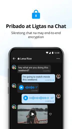 imo video calls and chat screenshot