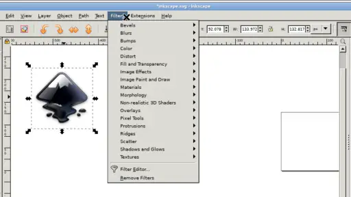 Inky - Run Inkscape on Android screenshot