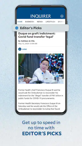 Inquirer Plus screenshot