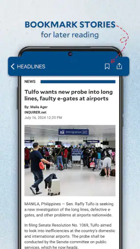 Inquirer Plus screenshot