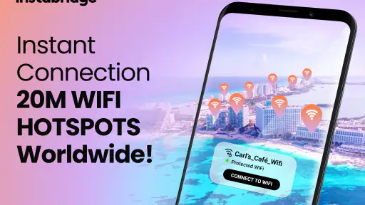 Instabridge: WiFi Password Map screenshot