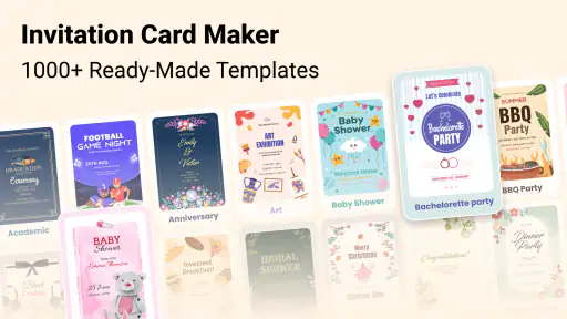 Invitation Maker & Card Design screenshot