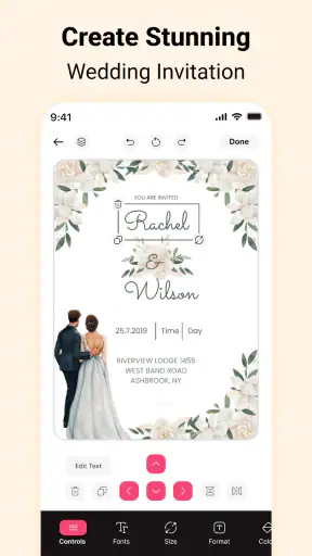 Invitation Maker & Card Design screenshot