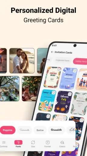Invitation Maker & Card Design screenshot