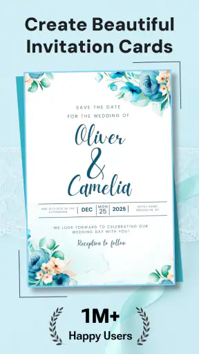 Invitation Maker & RSVP Cards screenshot