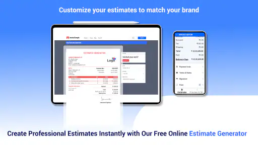 InvoiceTemple: Invoice billing screenshot