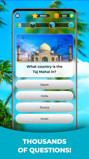 IQ & brain test: Triviascapes screenshot