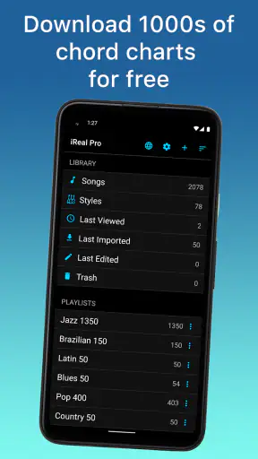 iReal Pro: Backing Tracks screenshot