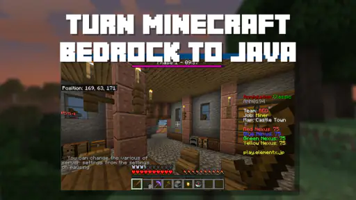 Java Edition UI for Minecraft screenshot