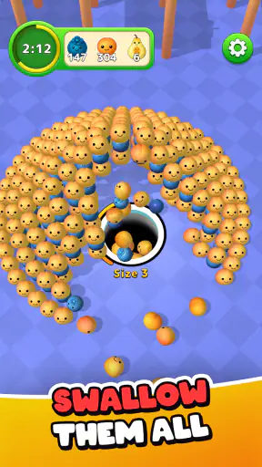 Jelly Hole: Roll & Eat Pals screenshot