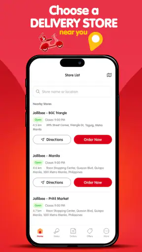 Jollibee: Food Delivery App screenshot