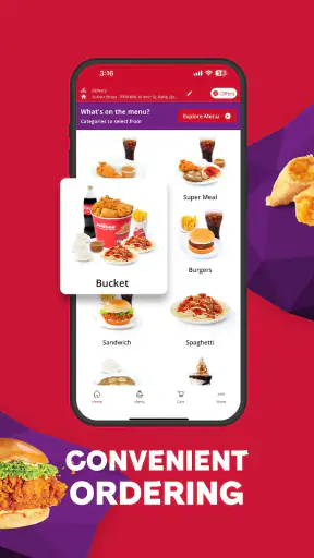 Jollibee Qatar screenshot