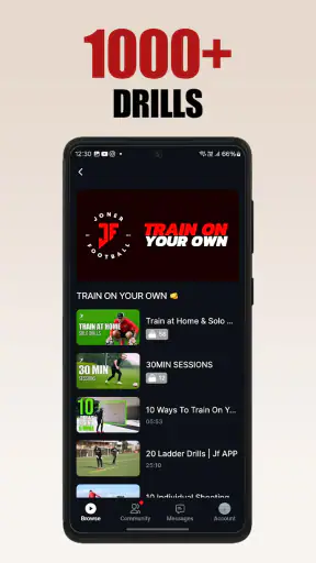 Joner Football App screenshot