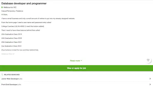 Jora Jobs - Job, Employment screenshot