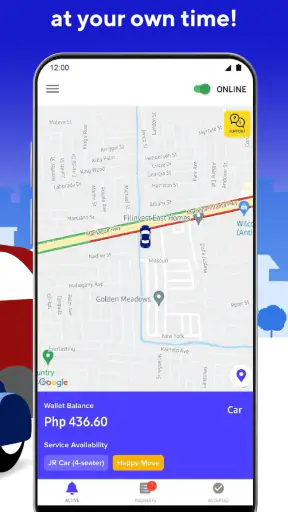 JoyRide Driver screenshot