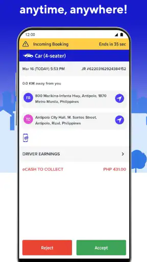 JoyRide Driver screenshot