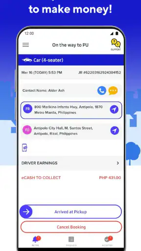 JoyRide Driver screenshot