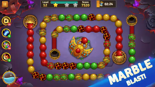 Jungle Marble Blast screenshot