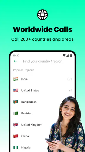 JusCall - Pandaigdigang Tawag screenshot