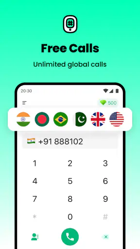 JusCall - Pandaigdigang Tawag screenshot