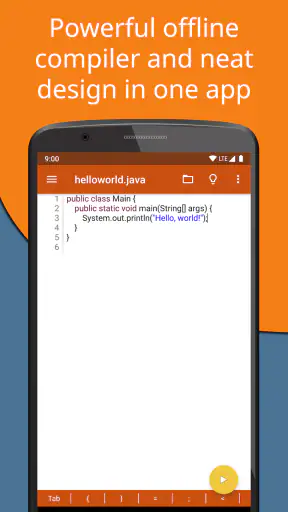 Jvdroid - IDE for Java screenshot