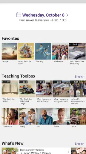 JW Library screenshot
