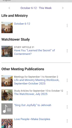 JW Library screenshot